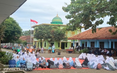Semangat Baru Kepemimpinan: Empat Pasangan Calon OSIS Sampaikan Visi Misi di MTs Al-Khairiyah
